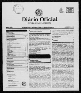 Diário Oficial do Estado de Santa Catarina. Ano 77. N° 19116 de 27/06/2011