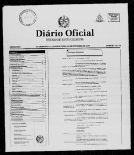Diário Oficial do Estado de Santa Catarina. Ano 77. N° 19178 de 22/09/2011
