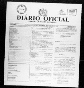 Diário Oficial do Estado de Santa Catarina. Ano 73. N° 18285 de 21/01/2008