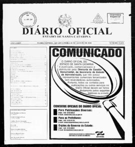Diário Oficial do Estado de Santa Catarina. Ano 74. N° 18418 de 06/08/2008