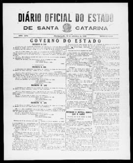 Diário Oficial do Estado de Santa Catarina. Ano 16. N° 4031 de 30/09/1949