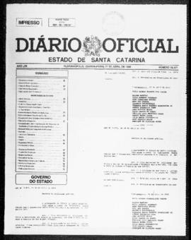 Diário Oficial do Estado de Santa Catarina. Ano 62. N° 15171 de 27/04/1995