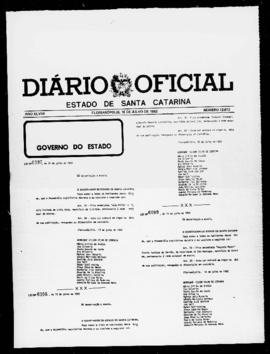 Diário Oficial do Estado de Santa Catarina. Ano 48. N° 12012 de 16/07/1982