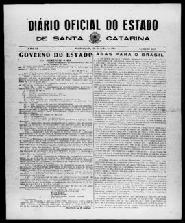 Diário Oficial do Estado de Santa Catarina. Ano 9. N° 2308 de 28/07/1942