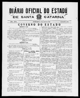 Diário Oficial do Estado de Santa Catarina. Ano 17. N° 4163 de 24/04/1950