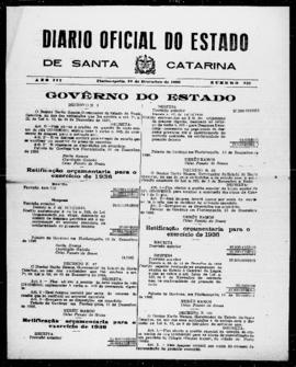 Diário Oficial do Estado de Santa Catarina. Ano 3. N° 810 de 16/12/1936