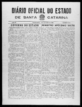 Diário Oficial do Estado de Santa Catarina. Ano 11. N° 2852 de 03/11/1944