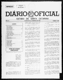 Diário Oficial do Estado de Santa Catarina. Ano 61. N° 14884 de 02/03/1994