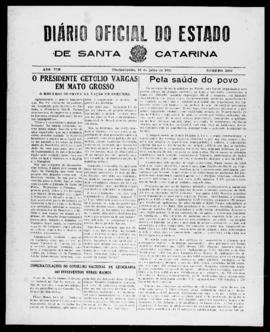 Diário Oficial do Estado de Santa Catarina. Ano 8. N° 2066 de 30/07/1941