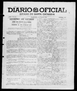 Diário Oficial do Estado de Santa Catarina. Ano 29. N° 7053 de 21/05/1962