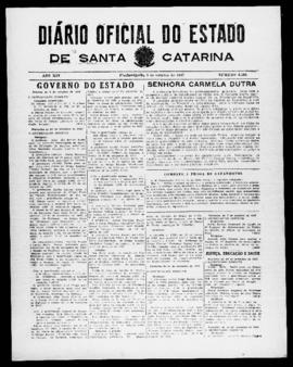 Diário Oficial do Estado de Santa Catarina. Ano 14. N° 3565 de 09/10/1947