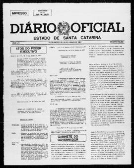 Diário Oficial do Estado de Santa Catarina. Ano 53. N° 13232 de 24/06/1987
