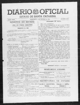 Diário Oficial do Estado de Santa Catarina. Ano 25. N° 6234 de 24/12/1958