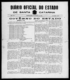 Diário Oficial do Estado de Santa Catarina. Ano 6. N° 1694 de 31/01/1940