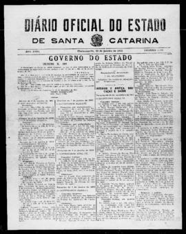 Diário Oficial do Estado de Santa Catarina. Ano 18. N° 4576 de 10/01/1952