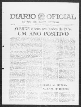 Diário Oficial do Estado de Santa Catarina. Ano 40. N° 10166 de 30/01/1975