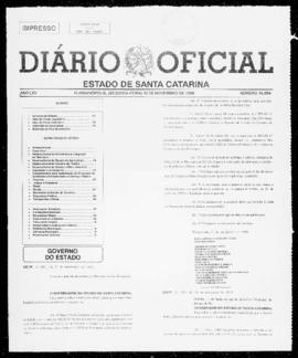 Diário Oficial do Estado de Santa Catarina. Ano 65. N° 16054 de 30/11/1998