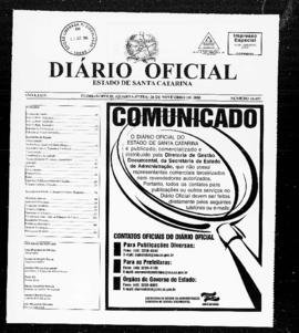 Diário Oficial do Estado de Santa Catarina. Ano 74. N° 18497 de 26/11/2008