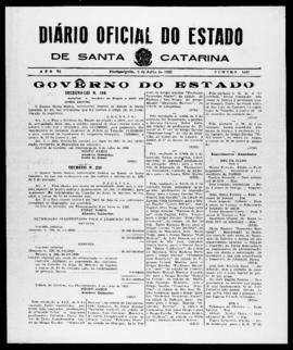 Diário Oficial do Estado de Santa Catarina. Ano 6. N° 1532 de 06/07/1939