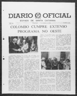 Diário Oficial do Estado de Santa Catarina. Ano 40. N° 10109 de 05/11/1974