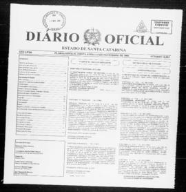 Diário Oficial do Estado de Santa Catarina. Ano 72. N° 18003 de 10/11/2006