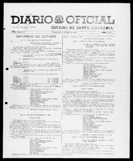 Diário Oficial do Estado de Santa Catarina. Ano 33. N° 8087 de 06/07/1966