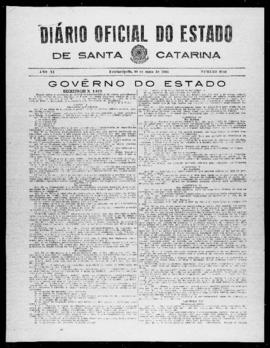 Diário Oficial do Estado de Santa Catarina. Ano 11. N° 2746 de 30/05/1944