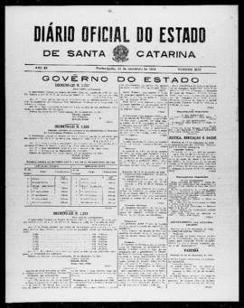Diário Oficial do Estado de Santa Catarina. Ano 11. N° 2880 de 15/12/1944