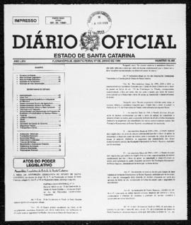 Diário Oficial do Estado de Santa Catarina. Ano 66. N° 16188 de 17/06/1999