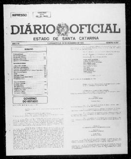Diário Oficial do Estado de Santa Catarina. Ano 57. N° 14597 de 30/12/1992. Parte 1