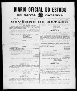Diário Oficial do Estado de Santa Catarina. Ano 6. N° 1671 de 29/12/1939