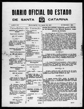 Diário Oficial do Estado de Santa Catarina. Ano 4. N° 989 de 06/08/1937