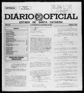 Diário Oficial do Estado de Santa Catarina. Ano 58. N° 14667 de 15/04/1993