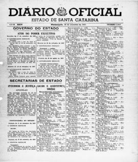 Diário Oficial do Estado de Santa Catarina. Ano 24. Nº 5947 de 26/09/1957