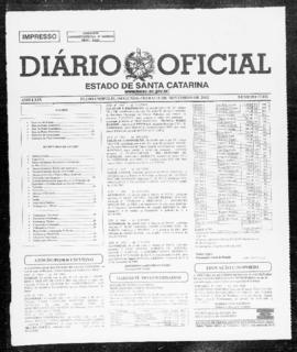 Diário Oficial do Estado de Santa Catarina. Ano 69. N° 17031 de 11/11/2002