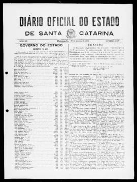 Diário Oficial do Estado de Santa Catarina. Ano 20. N° 5067 de 29/01/1954