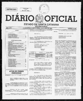 Diário Oficial do Estado de Santa Catarina. Ano 67. N° 16436 de 16/06/2000