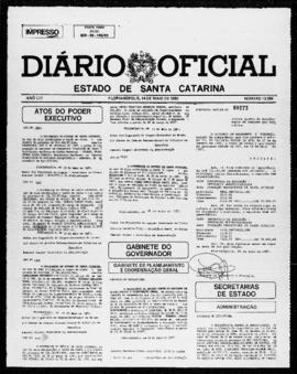 Diário Oficial do Estado de Santa Catarina. Ano 53. N° 13204 de 14/05/1987