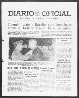 Diário Oficial do Estado de Santa Catarina. Ano 39. N° 9825 de 14/09/1973