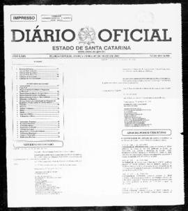 Diário Oficial do Estado de Santa Catarina. Ano 69. N° 16900 de 07/05/2002