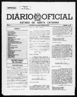 Diário Oficial do Estado de Santa Catarina. Ano 55. N° 14105 de 08/01/1991