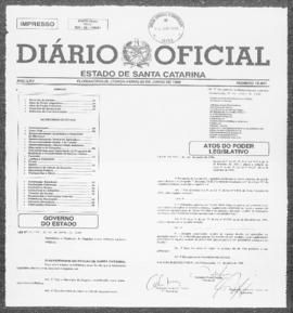 Diário Oficial do Estado de Santa Catarina. Ano 65. N° 15931 de 02/06/1998