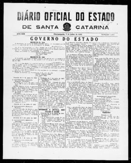 Diário Oficial do Estado de Santa Catarina. Ano 19. N° 4692 de 07/07/1952
