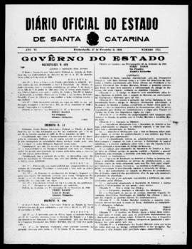 Diário Oficial do Estado de Santa Catarina. Ano 6. N° 1711 de 27/02/1940