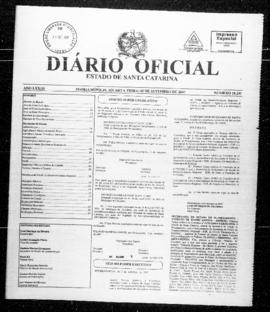 Diário Oficial do Estado de Santa Catarina. Ano 73. N° 18201 de 05/09/2007