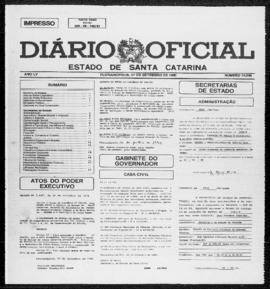 Diário Oficial do Estado de Santa Catarina. Ano 55. N° 14040 de 27/09/1990
