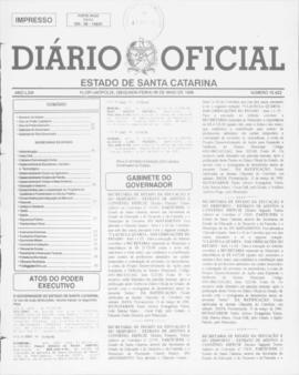 Diário Oficial do Estado de Santa Catarina. Ano 63. N° 15422 de 06/05/1996