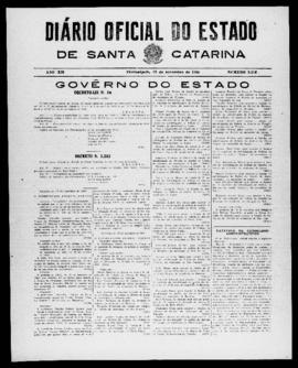 Diário Oficial do Estado de Santa Catarina. Ano 12. N° 3116 de 29/11/1945