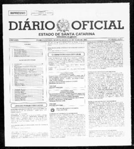 Diário Oficial do Estado de Santa Catarina. Ano 69. N° 16912 de 23/05/2002