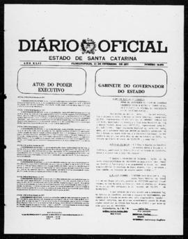Diário Oficial do Estado de Santa Catarina. Ano 42. N° 10673 de 11/02/1977